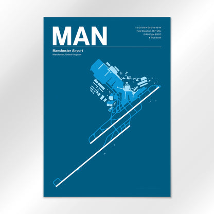 MAN Airport Diagram