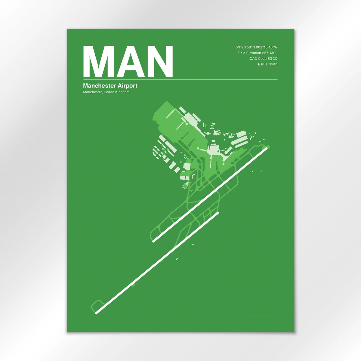MAN Airport Diagram