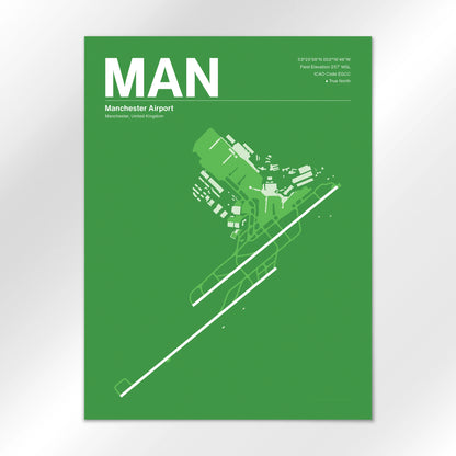 MAN Airport Diagram