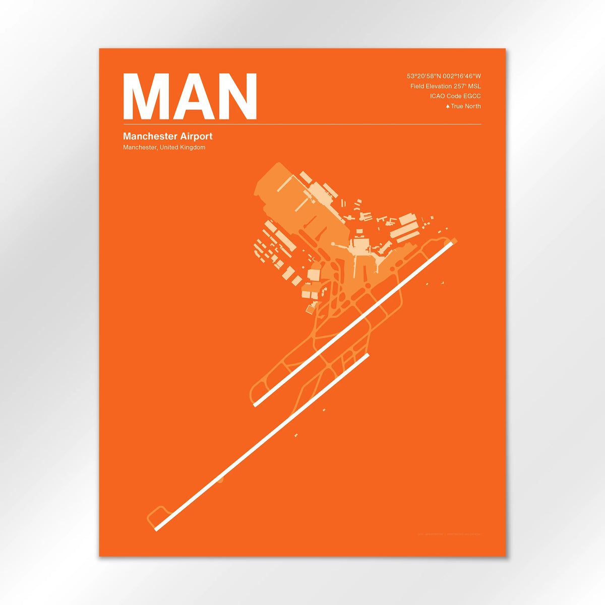 MAN Airport Diagram