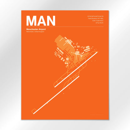 MAN Airport Diagram