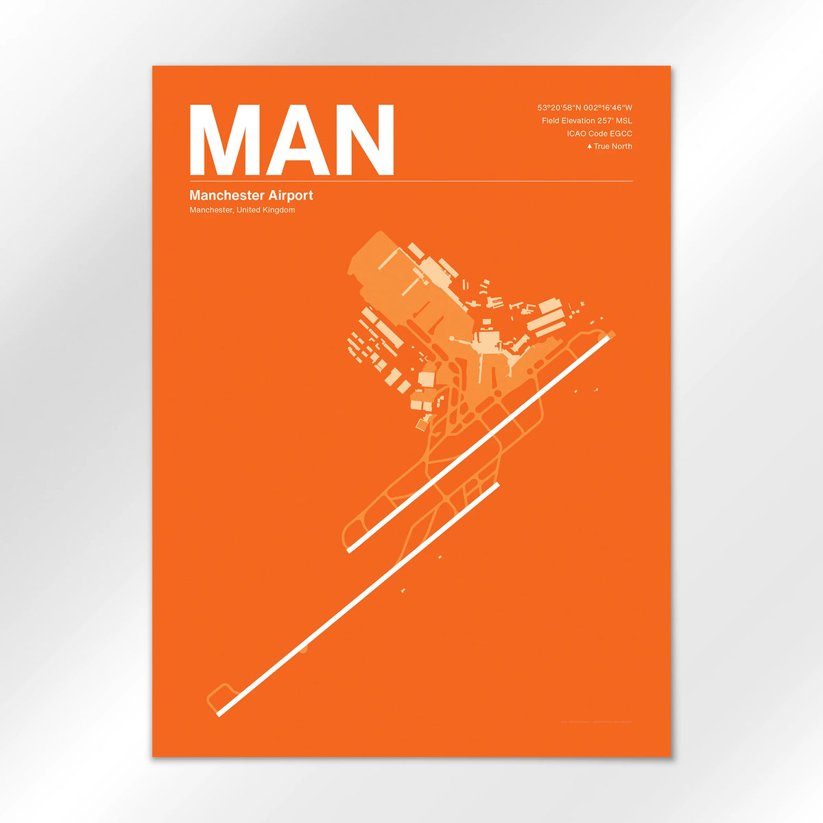 MAN Airport Diagram