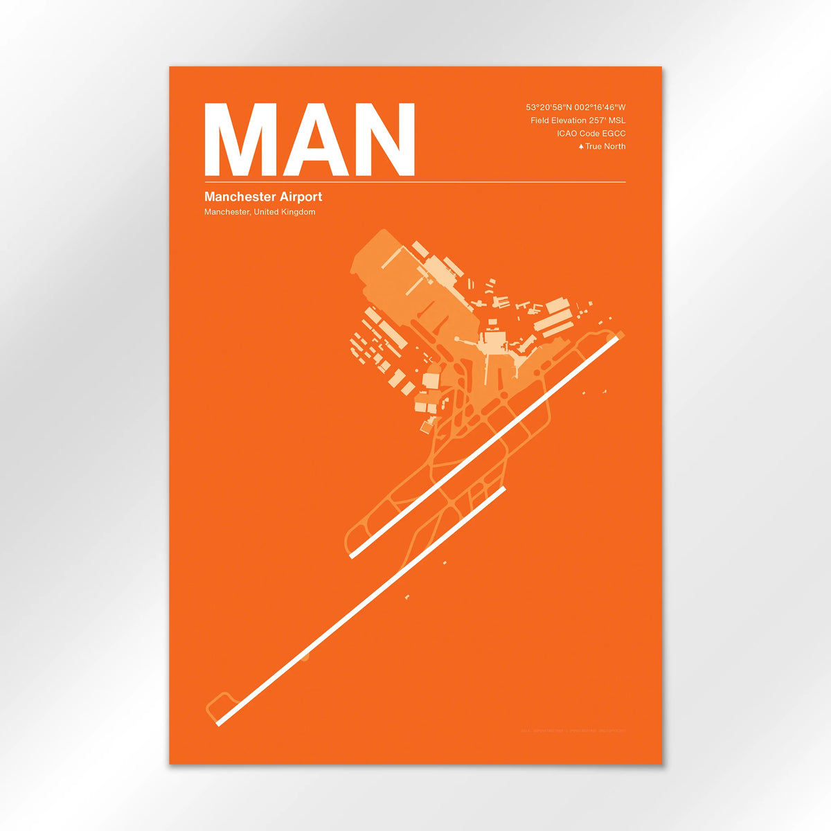 MAN Airport Diagram