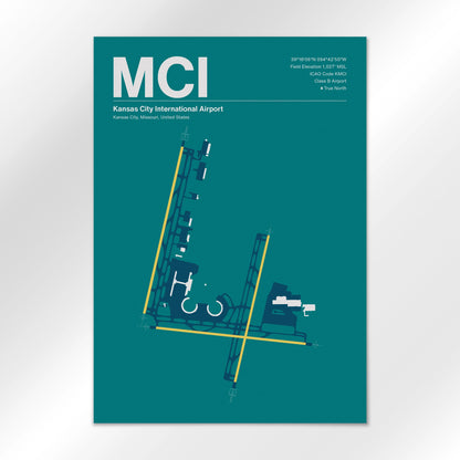 MCI | Kansas City - Mid - Century Moss - A1 - No Frame