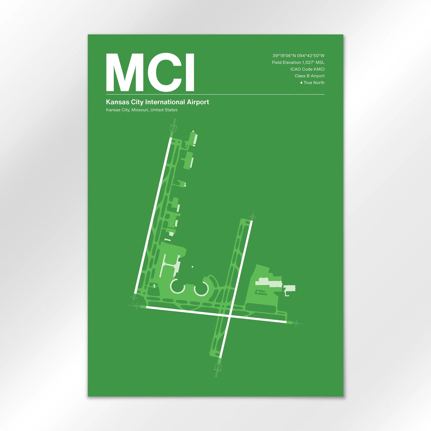 MCI | Kansas City - Overland Green - A2 - No Frame