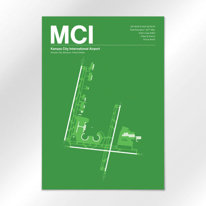 MCI | Kansas City - Overland Green - A2 - No Frame