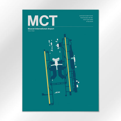 MCT Airport Diagram