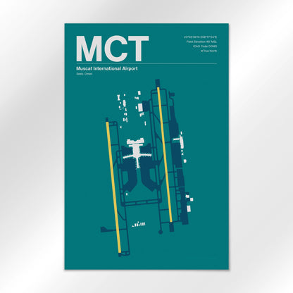MCT Airport Diagram