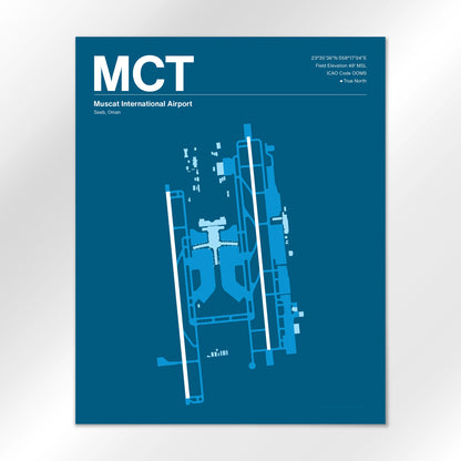 MCT Airport Diagram