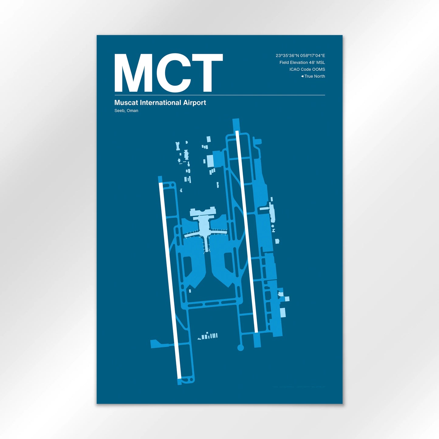 MCT Airport Diagram