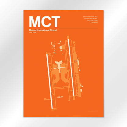 MCT Airport Diagram