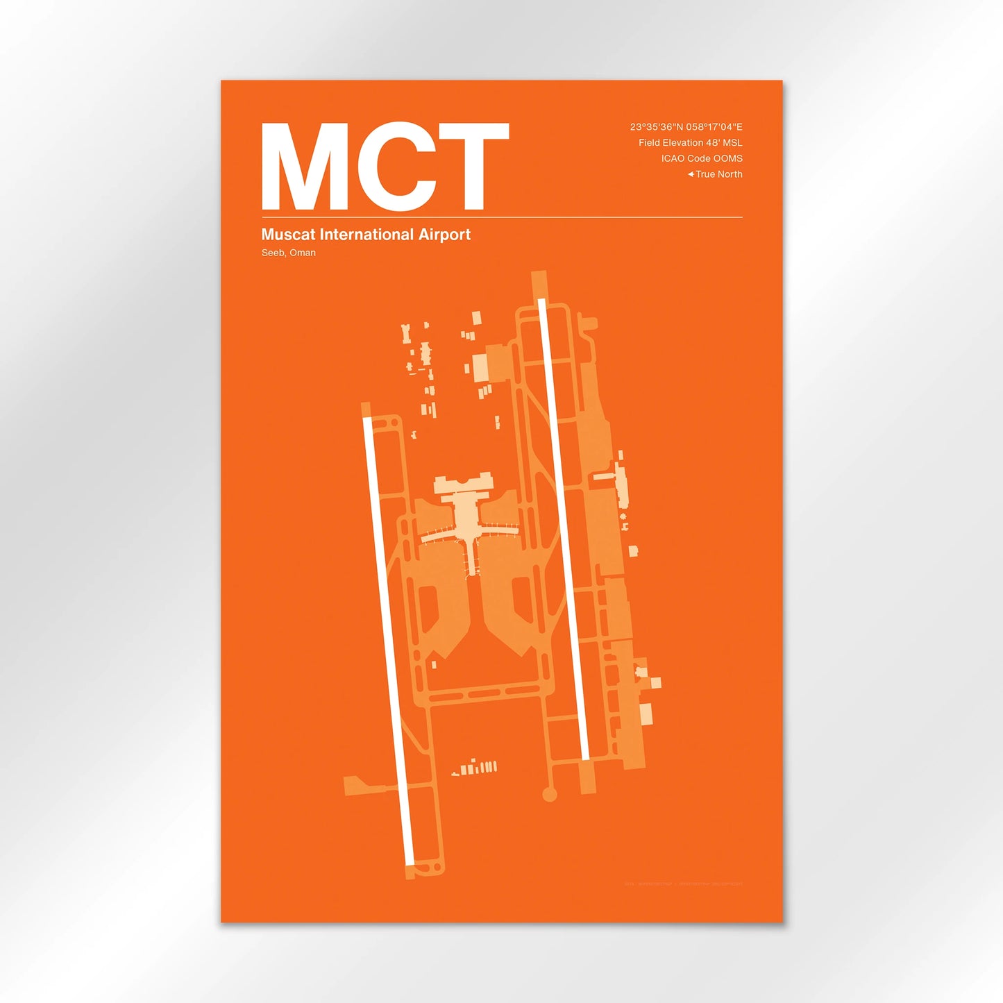 MCT Airport Diagram