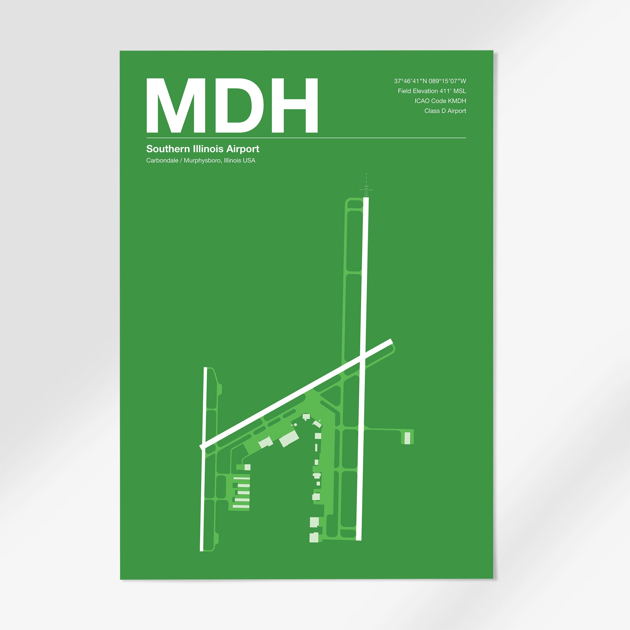 MDH | Carbondale - 24×36" - Overland Green - No Frame