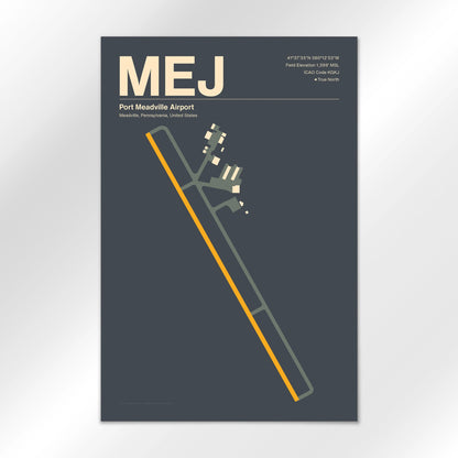 MEJ Airport Diagram