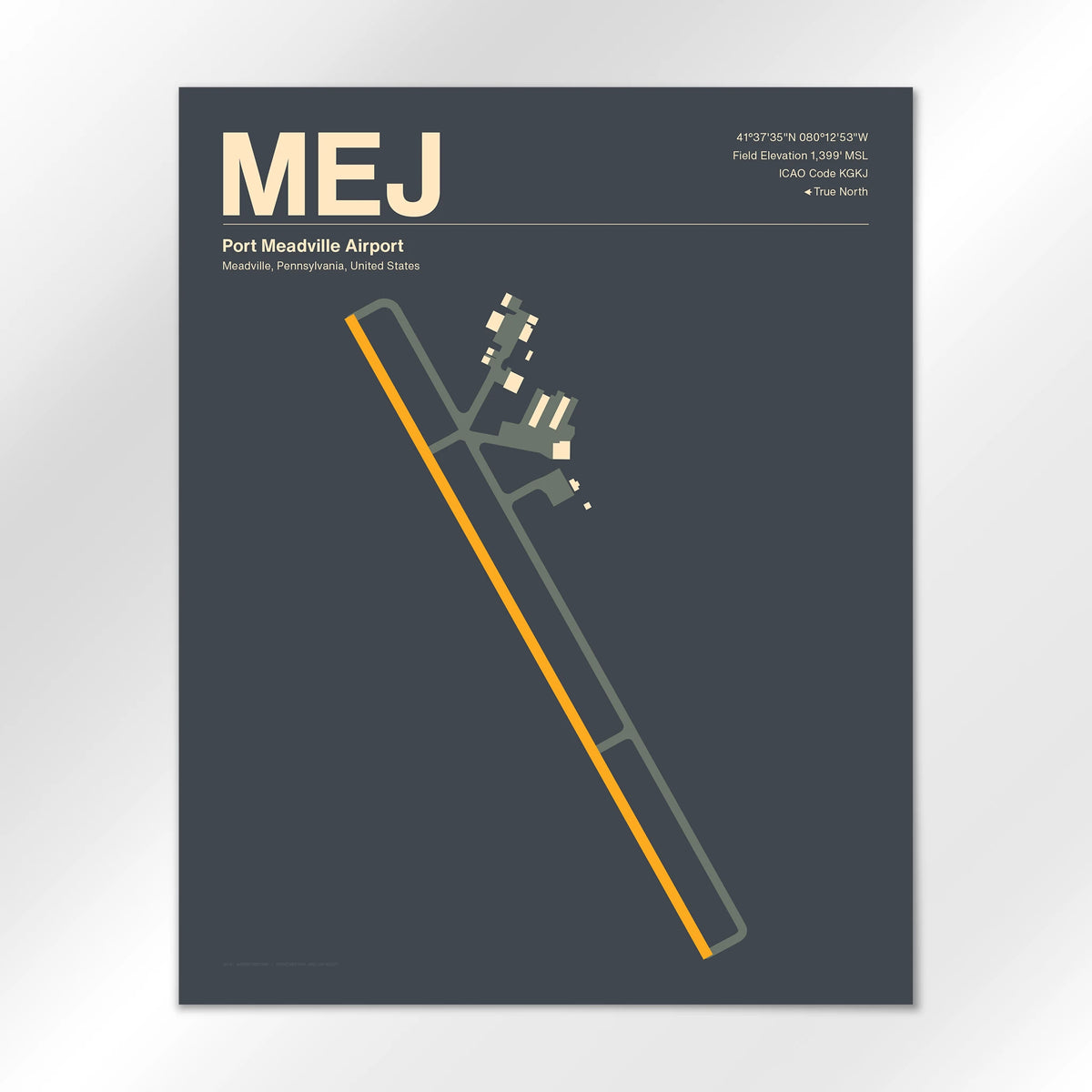 MEJ Airport Diagram