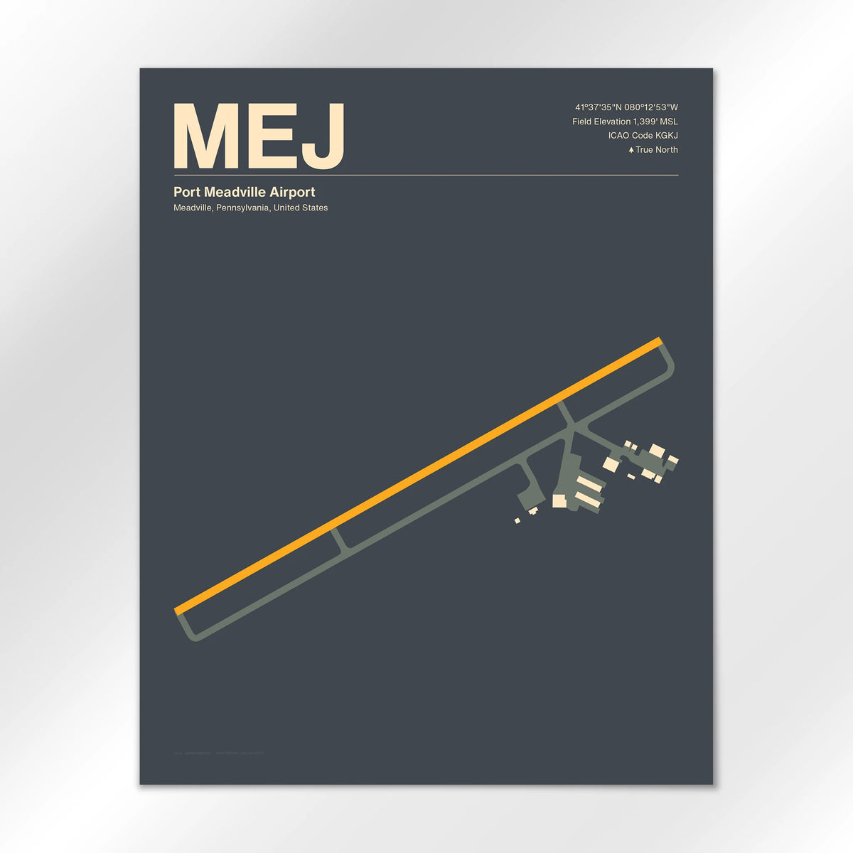 MEJ Airport Diagram