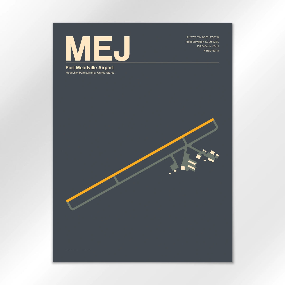 MEJ Airport Diagram
