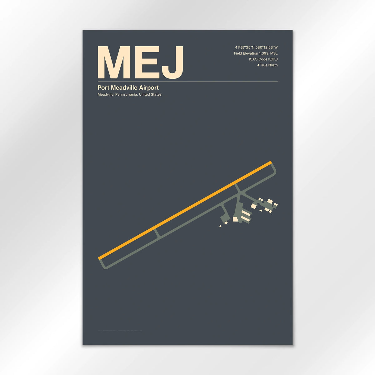 MEJ Airport Diagram