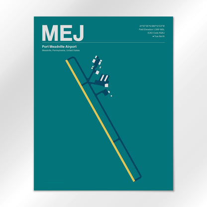 MEJ Airport Diagram
