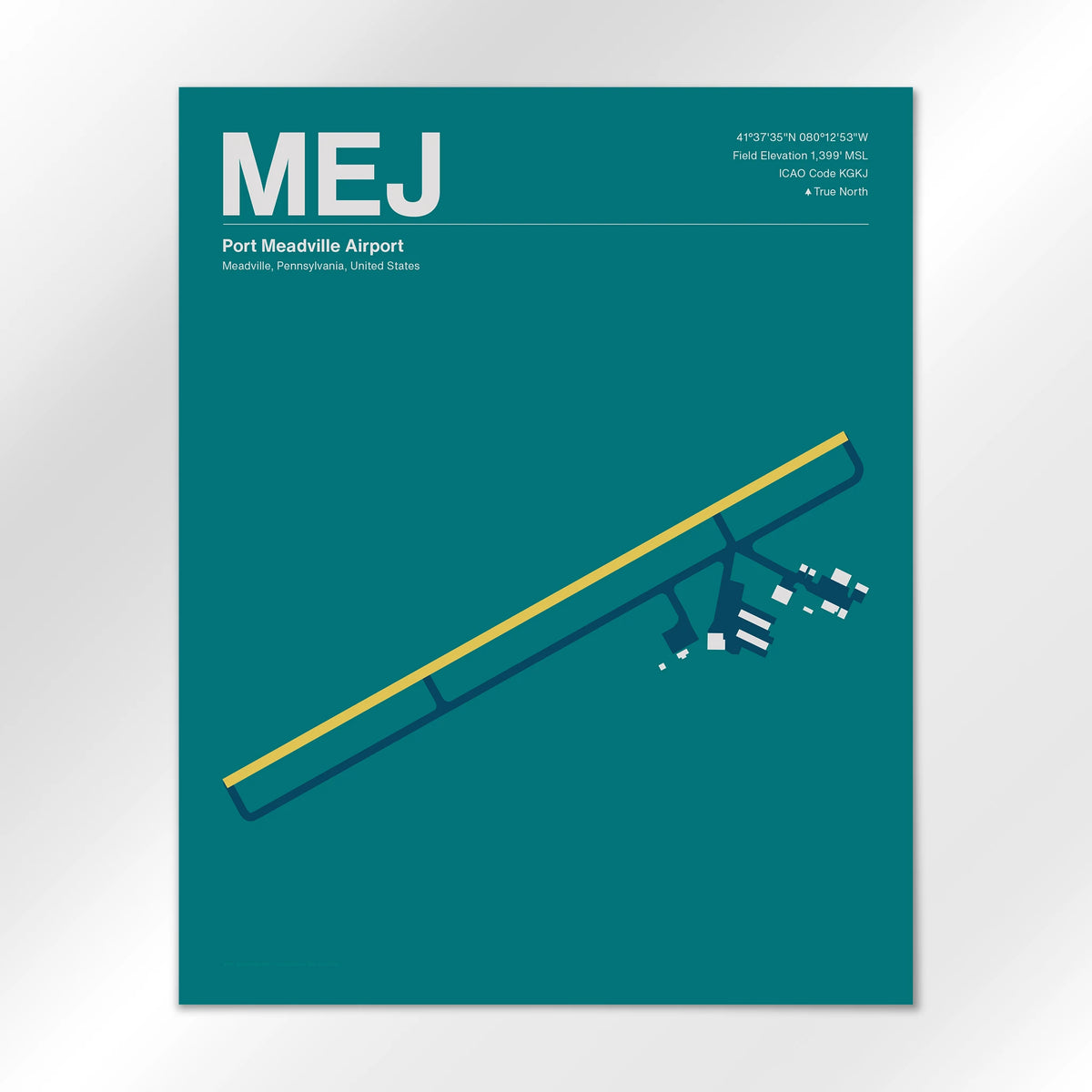 MEJ Airport Diagram