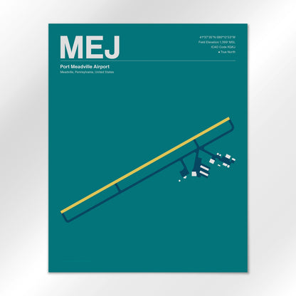 MEJ Airport Diagram