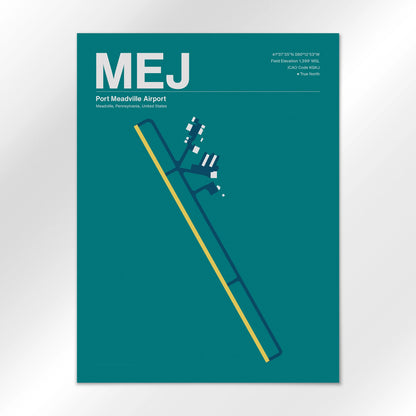 MEJ Airport Diagram