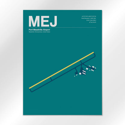 MEJ Airport Diagram