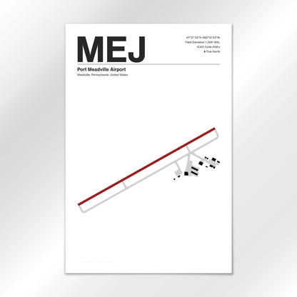 MEJ Airport Diagram