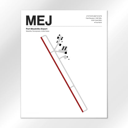 MEJ Airport Diagram