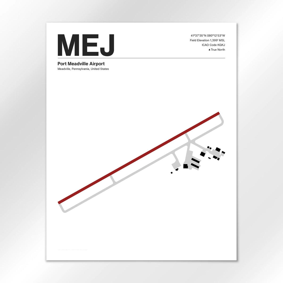 MEJ Airport Diagram