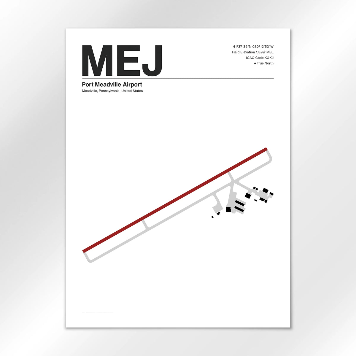 MEJ Airport Diagram