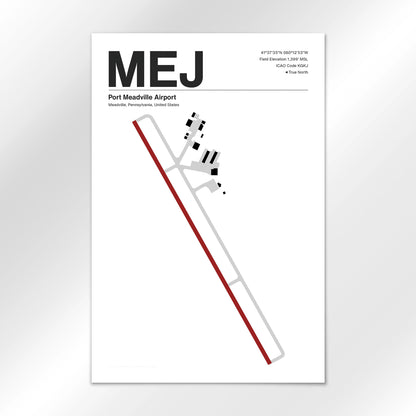 MEJ Airport Diagram