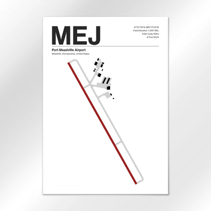 MEJ Airport Diagram