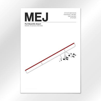 MEJ Airport Diagram