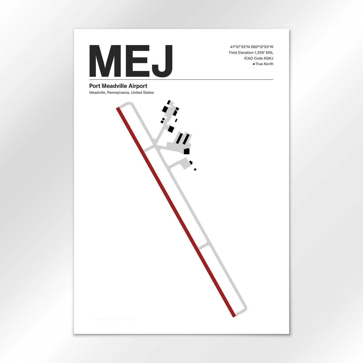 MEJ Airport Diagram