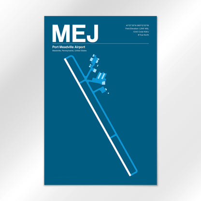 MEJ Airport Diagram