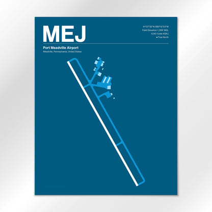 MEJ Airport Diagram