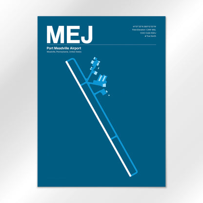 MEJ Airport Diagram