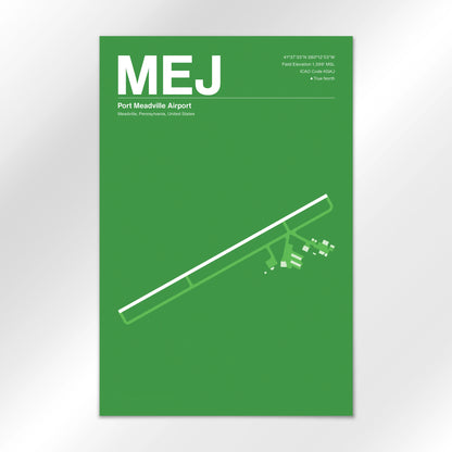 MEJ Airport Diagram