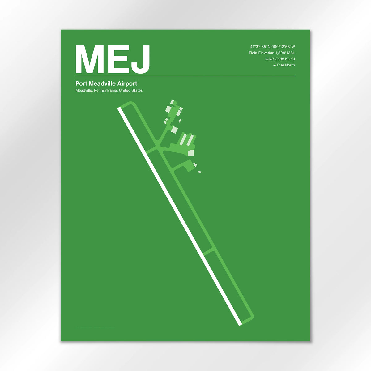 MEJ Airport Diagram