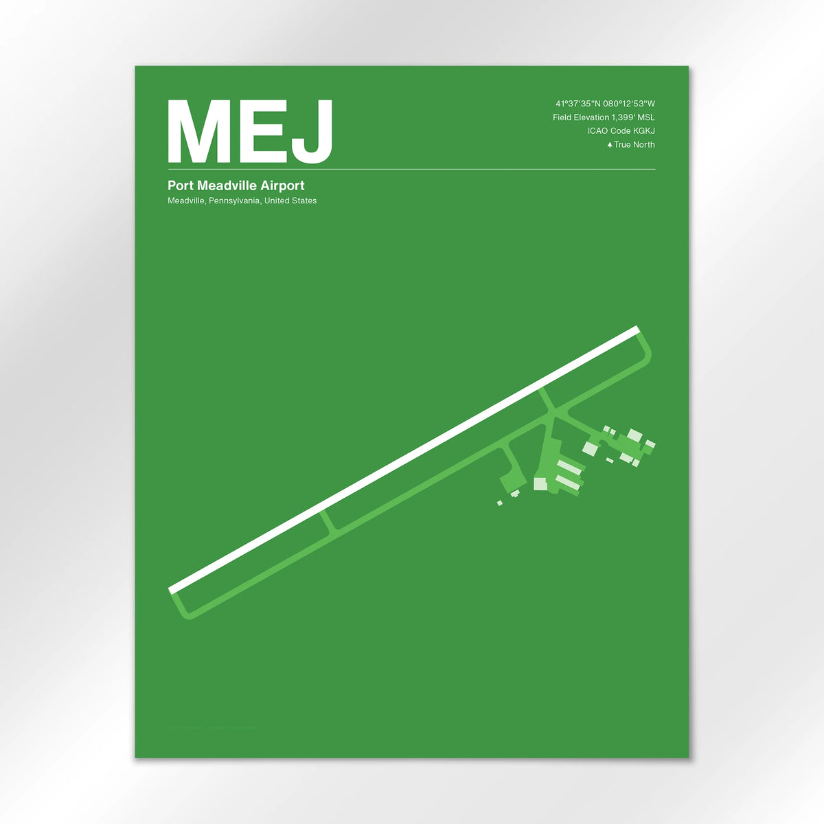 MEJ Airport Diagram