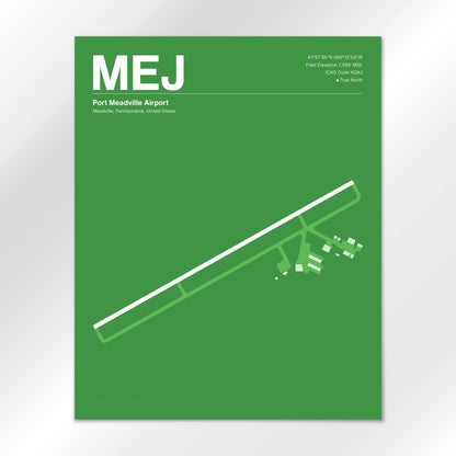 MEJ Airport Diagram