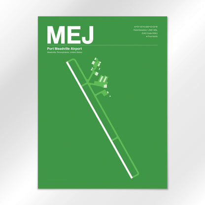MEJ Airport Diagram