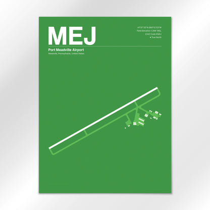 MEJ Airport Diagram