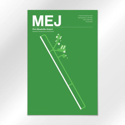 MEJ Airport Diagram