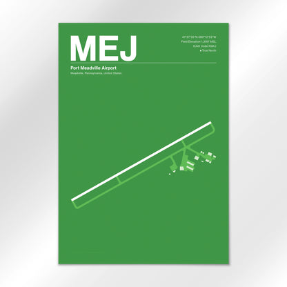 MEJ Airport Diagram