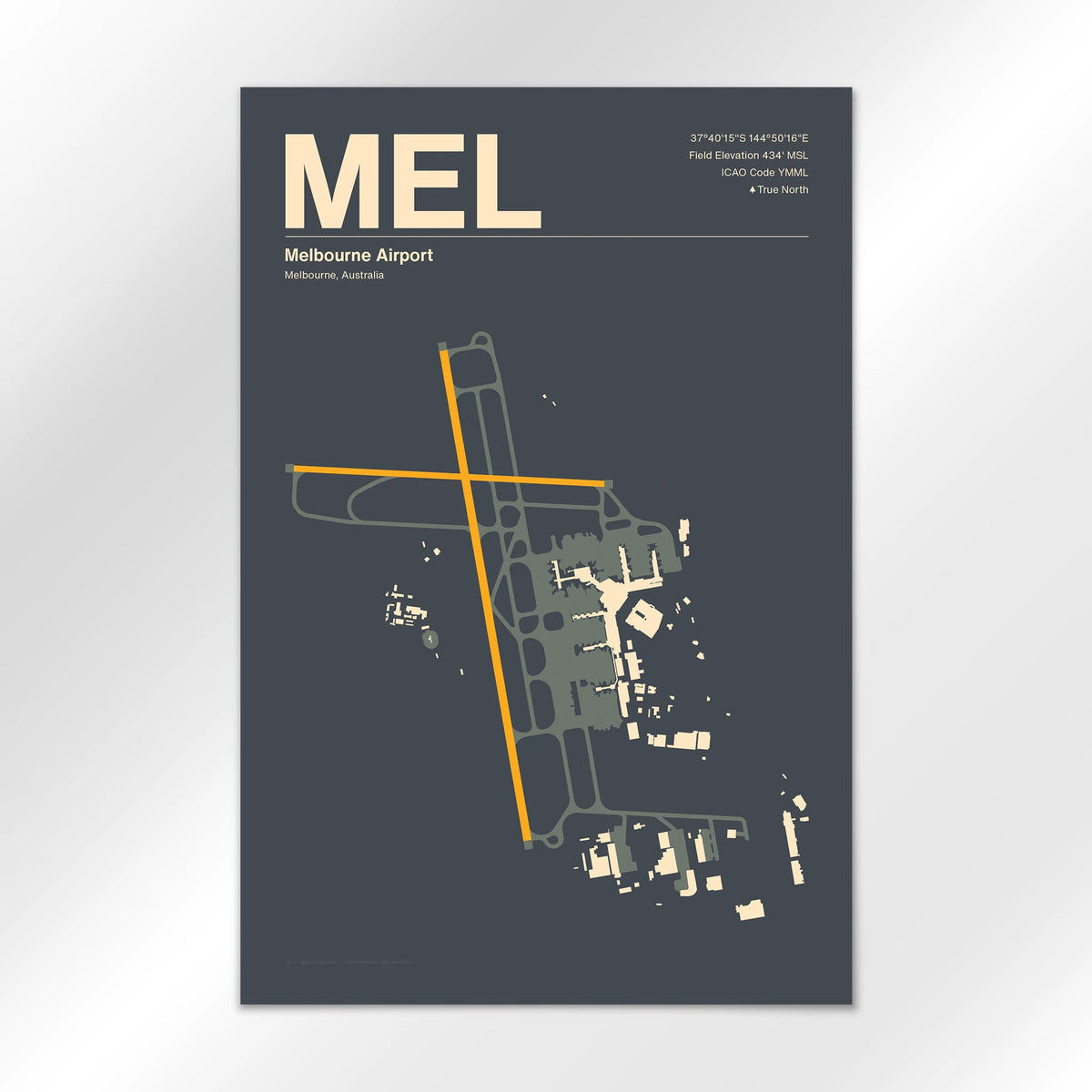 MEL Airport Diagram