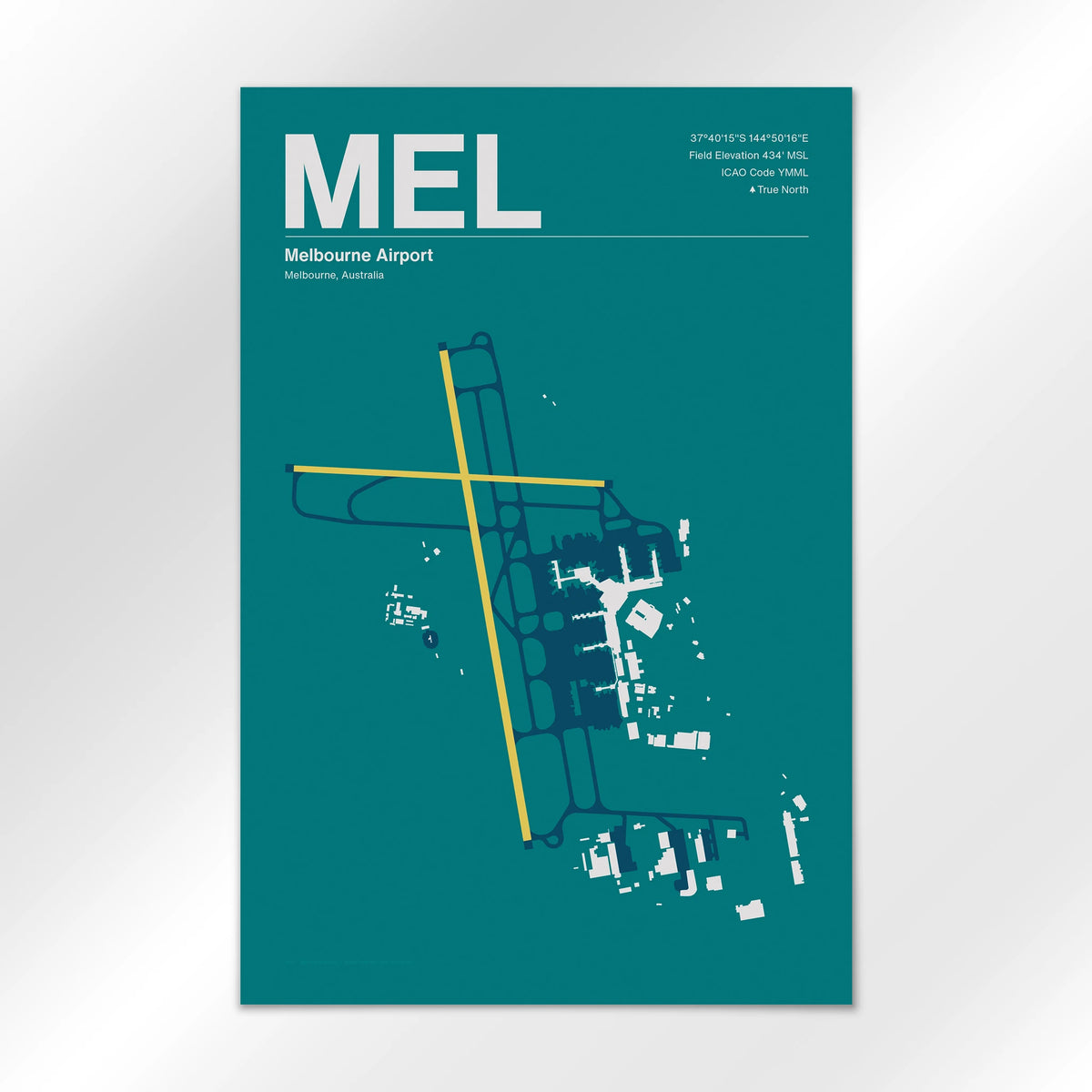 MEL Airport Diagram