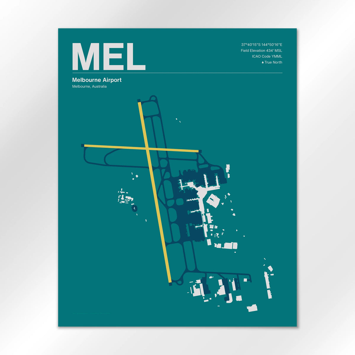 MEL Airport Diagram