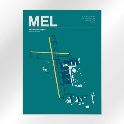 MEL Airport Diagram